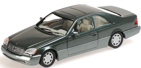MNC430032604 - MERCEDES BENZ 600 SEC Coupé 1992 Metallic-Grün - 1