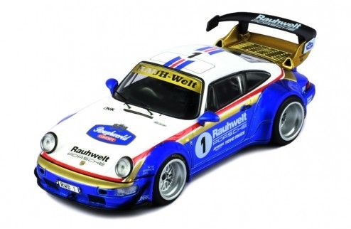 IXOMOC306 - PORSCHE 964 RWB Weiße und blaue RAUCH-WELT - 1