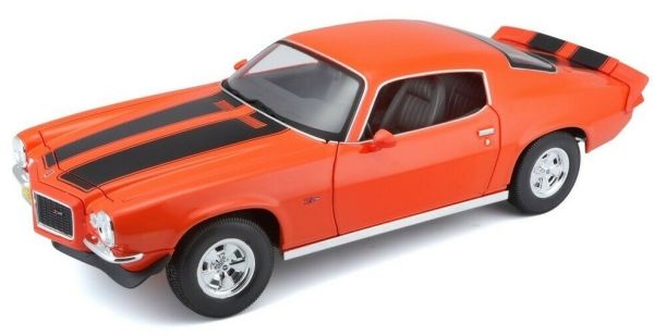 MST31131 - CHEVROLET Camaro Z28 1971 orange mit schwarzen Streifen - 1