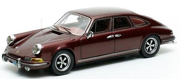 MTX41607-022 - PORSCHE 911 Troutman und Barnes 4 Türen 1967 Metallbraun - 1