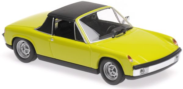 MXC940065660 - VOLKSWAGEN PORSCHE 914/4 1972 grünes schwarzes Dach - 1
