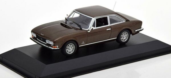 MXC940112120 - PEUGEOT 504 Coupé 1976 dunkelbraun metallic - 1
