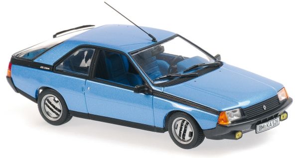 MXC940113520 - RENAULT Fuego GTX 2 Liter 1984 metallicblau - 1
