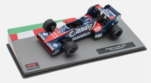 MAGF1TG183B - TOLEMAN TG183B 1983 #36 – Bruno GIACOMELLI - 1