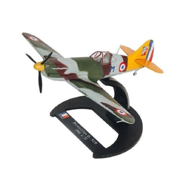MAGWWIIAP037ZV - Aircraft with base - DEWOITINE D520 France - 1