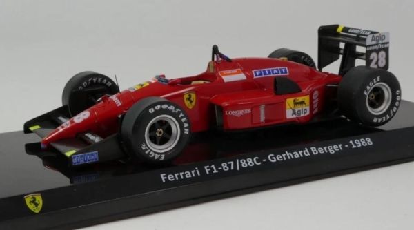 MY3ALA0028 - FERRARI F1-87/88c 1988 #28 – Gerhard BERGER - 1