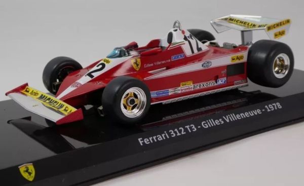 MY3ALA0036 - FERRARI 312 T3 1978 #12 – Gilles VILLENEUVE - 1
