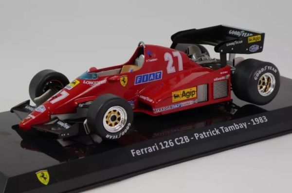 MY3ALA0041 - FERRARI 126 C2B 1983 #27 – Patrick TAMBAY - 1