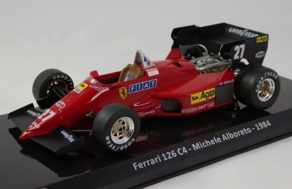 MY3ALA0045 - FERRARI 126 C4 1984 #27 – Michele ALBORETO - 1