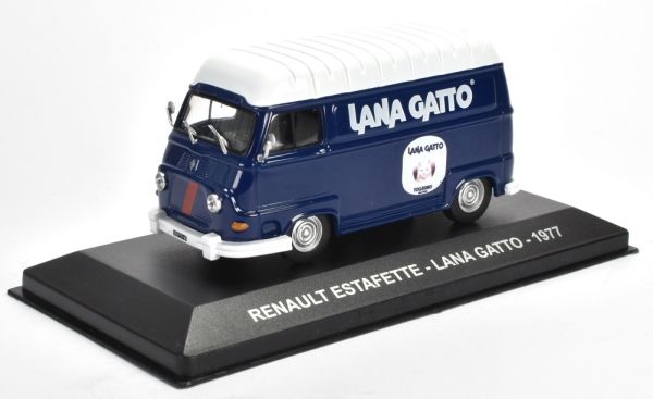 NET0046 - RENAULT Estafette van 1977 vom italienischen Wollhersteller LANA GATTO - 1