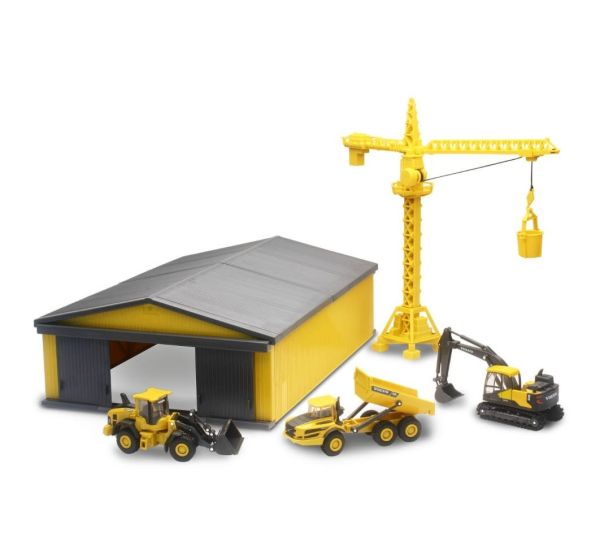 NEW32105 - Baustellenbox mit VOLVO-Maschinen - 1