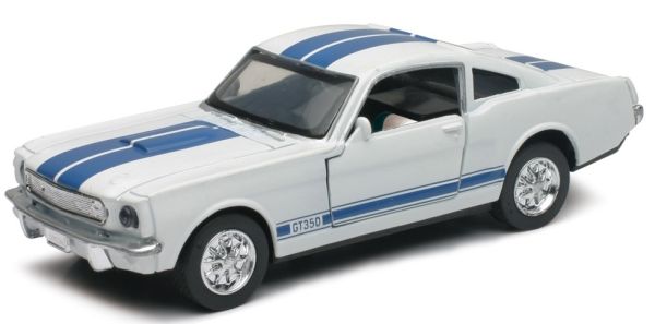 NEW51393C - FORD Shelby GT350 weiß mit blauen Streifen - 1