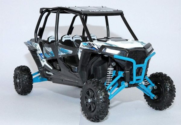 NEW57843B - POLARIS RZR XP 4 Turbo Blau und Weiß - 1