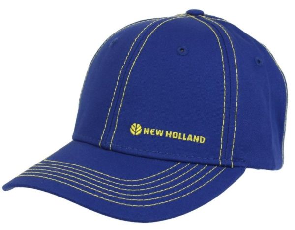 CASNH2185 - NEW HOLLAND Blaue Kappe mit gelbem Logo - 1