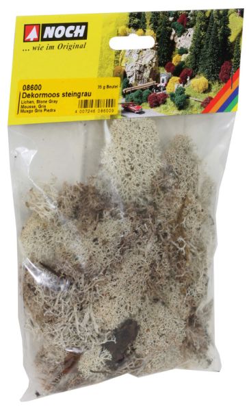 NOC08600 - Beflockungsbeutel aus grauem Schaumstoff 35grs - 1