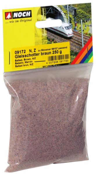 NOC09172 - Beutel mit 250 g braunem Feinschotter - 1