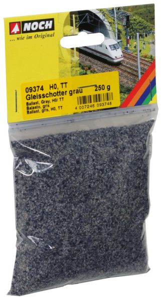 NOC09374 - Beutel mit 250 g grobem grauem Schotter - 1