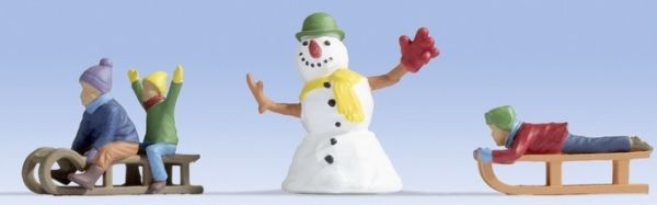 NOC17921 - Kinder im Schnee - 1