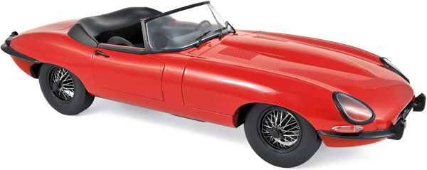 NOREV122720 - JAGUAR E-Type 1962 Cabriolet offen rot - 1