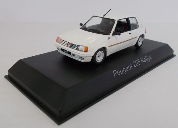 NOREV471750 - PEUGEOT 205 Rallye 1988 weiß - 1