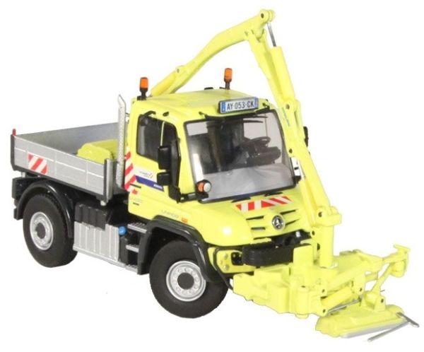 NZG9101/01 - MERCEDES BENZ Unimog U400 VINCI mit Mulag Freischneider-Set - 1
