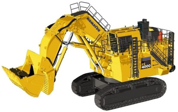 NZG933 - Hochlöffel KOMATSU PC4000 - 1