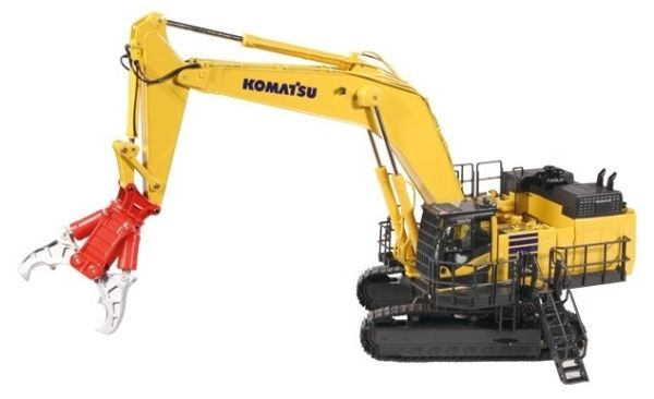 NZG9991 - KOMATSU PC1250 Bagger mit Abbruchgreifer - 1