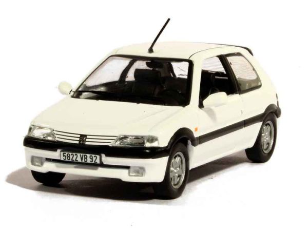 ODE003 - PEUGEOT 106 XSi weiß 1994 auf 1000 Exemplare limitiert - 1
