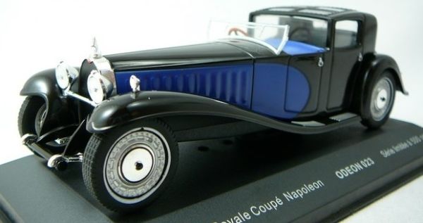 ODE023 - BUGATTI Royale Coupé Napoleon blau und schwarz 1930 auf 500 Exemplare limitiert. - 1