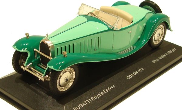 ODE024 - BUGATTI Royale Esders Cabriolet grün limitiert auf 500 Stk. - 1