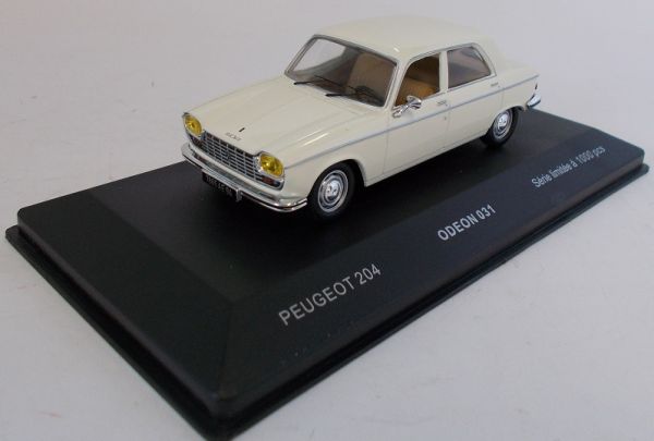 ODE031 - PEUGEOT 204 1967 weiß limitiert auf 1000 Exemplare - 1