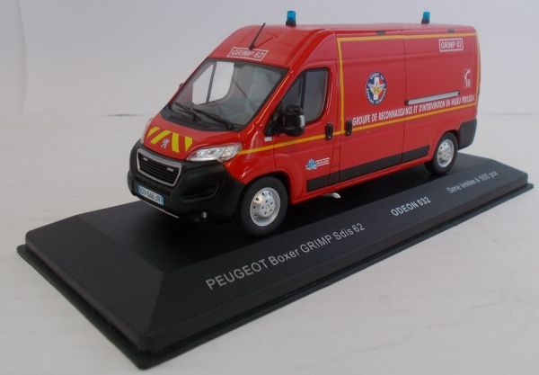 ODE032 - PEUGEOT GRIMP SDIS 62 Feuerwehrboxer limitiert auf 500 Einheiten - 1