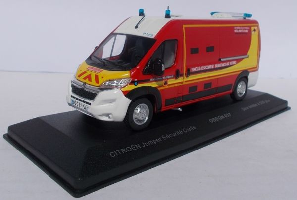 ODE037 - CITROEN Jumper VSAV Sécurité Civile Nogent le Rotrou limitiert auf 500 Expl. - 1