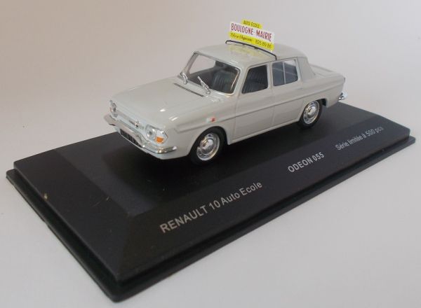 ODE055 - RENAULT 10 Auto Ecole grau limitiert auf 500 Exemplare - 1