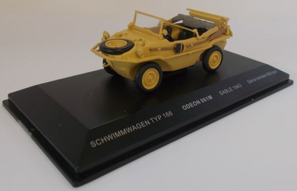 ODE061M - VOLKSWAGEN Schwimmwagen Amphibious Sable 1943 Bundeswehr limitiert auf 500 Exemplare - 1
