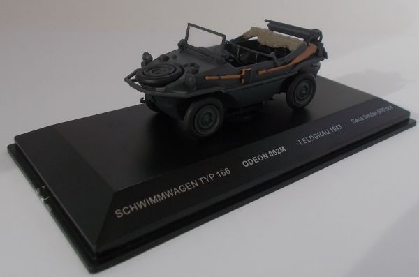ODE062M - VOLKSWAGEN Schwimmwagen amphibious TYP 166 Feldgrau 1943 Bundeswehr limitiert auf 500 Exemplare - 1