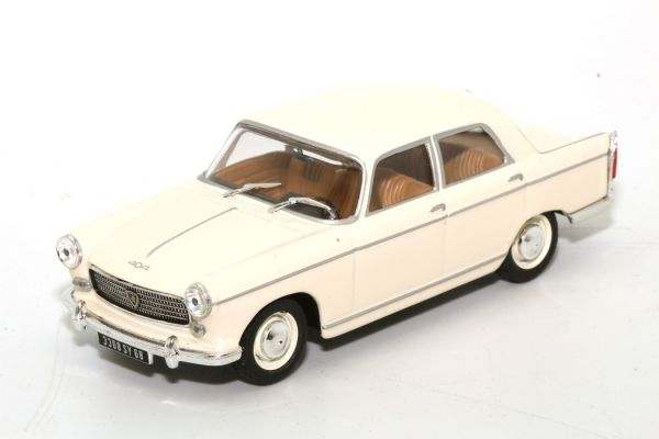 ODE080 - PEUGEOT 404 Limousine 1961 Weiß - 1