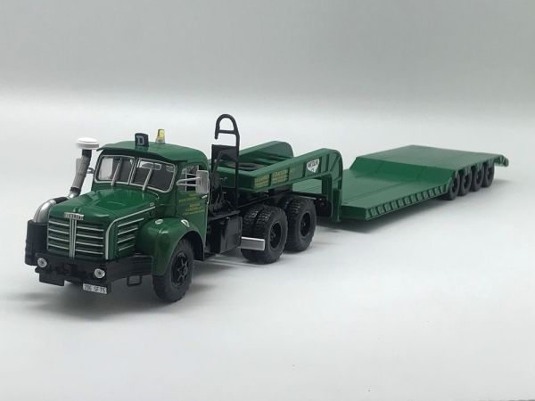 ODE091 - BERLIET TBO 6x4 mit DESSIRIER & ZUCCONI 4-Achs-Maschinenträger - 1