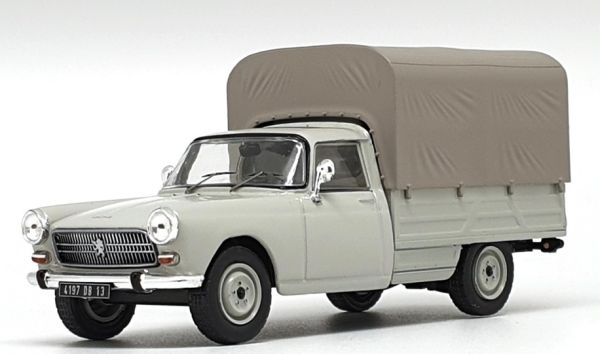 ODE112 - PEUGEOT 404 Pick-up Auto mit grauer Plane - 1