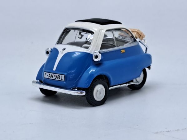 CAR12321 - BMW Isetta Blau und Weiß - 1