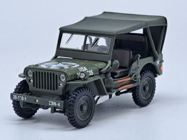 CAR91850 - JEEP Geschlossen US-Militär Grün - 1