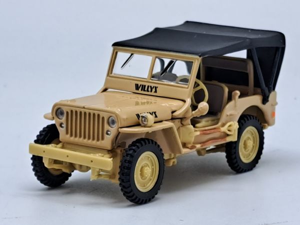 CAR91860 - JEEP Geschlossen US-Militär Beige - 1