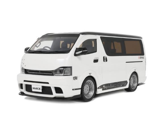 OT1136 - TOYOTA Hiace Super GL Custom 2008 Pearl White - 1