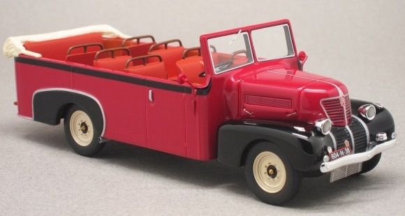PER317 - ROCHET SCHNEIDER 23000 Chaboud Torpedo offen 1937 rot limitiert auf 150 Stück - 1