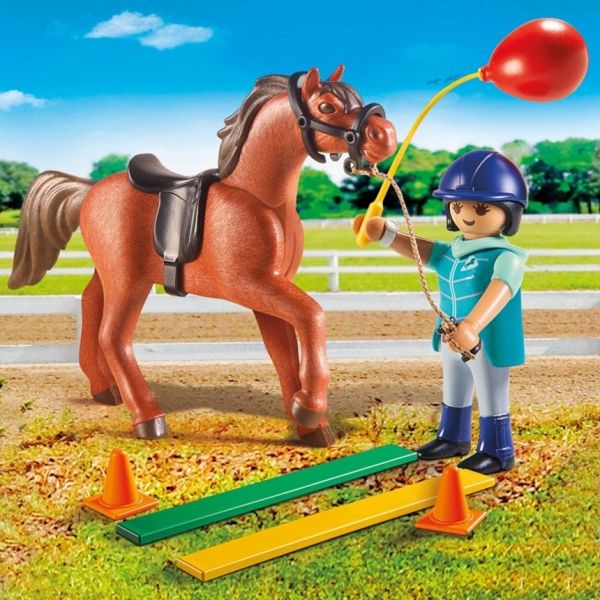 PLAY9259 - Reiter mit Pferd - 1