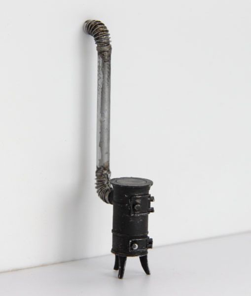 PLSEL030 - Miniatur-Holzhaar zum Zusammenbauen und Bemalen Gesamtmaße 5 cm - 1
