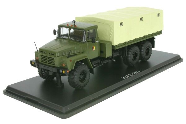PRXPCL47042 - Bundeswehr KRAZ 260 D NVA PICK-UP Verdeck - 1