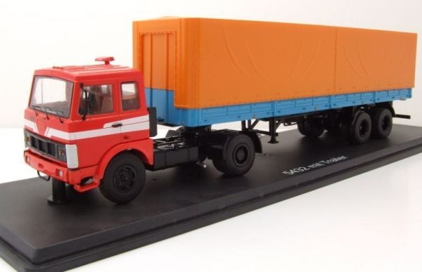 PRXPCL47050 - MAZ 5432 4x2 und 2-achsiger Pritschenanhänger - 1
