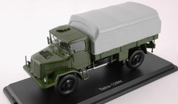 PRXPCL47077 - TATRA 128N 1951 Flachbetttransporter Militärversion - 1