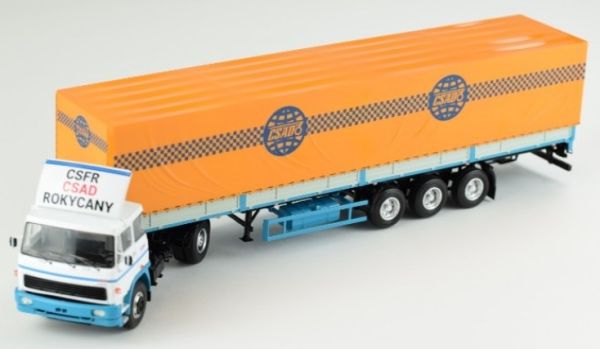 PRXPCL47081 - LIAZ 110 4x2 und Sattelcurtainsider Transporte CSAD - 1